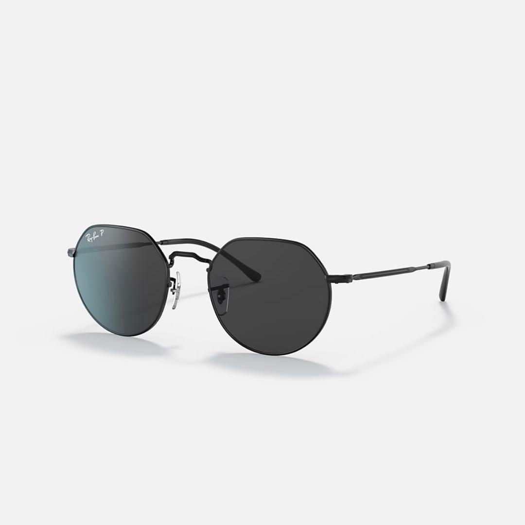 【比較的美品】Ray-Ban JACKRB3565ブラック サングラス ケース付