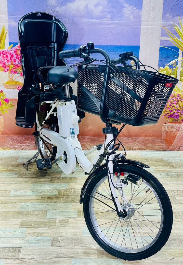 パナソニックギュット⭐️13AH！子供乗せ電動アシスト自転車Y3570