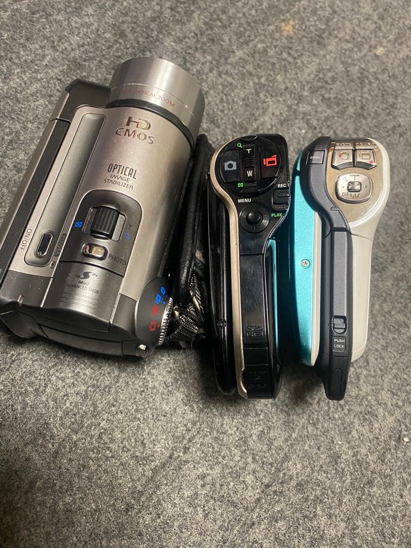 Canon IVISHF10 Sanyo HD800 Sanyo CA65セット