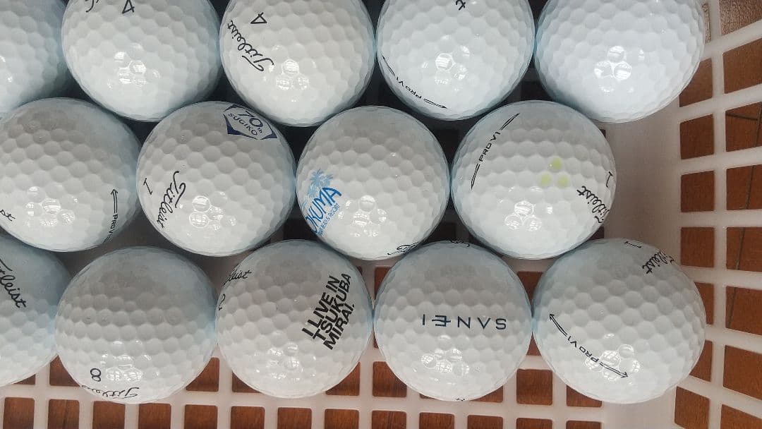 タイトリスト プロV1 Titleist PROV1 ロストボール２８球 特－②