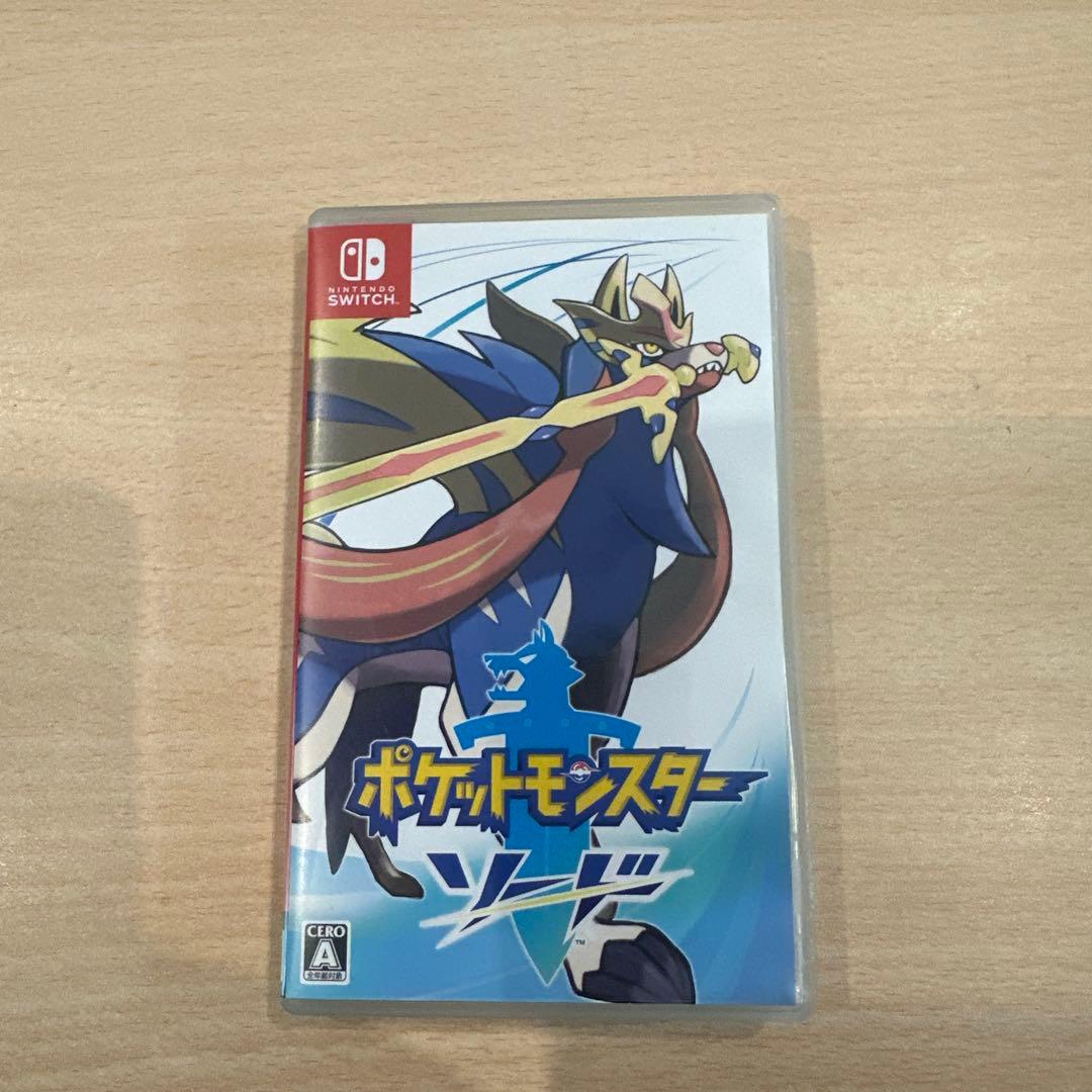 【動作確認済】ポケットモンスターソード シールド　Nintendo Switch