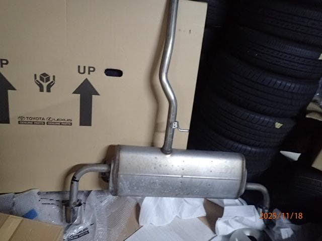 ハリアー MXUA80 純正 リアマフラー FUTABA 12521