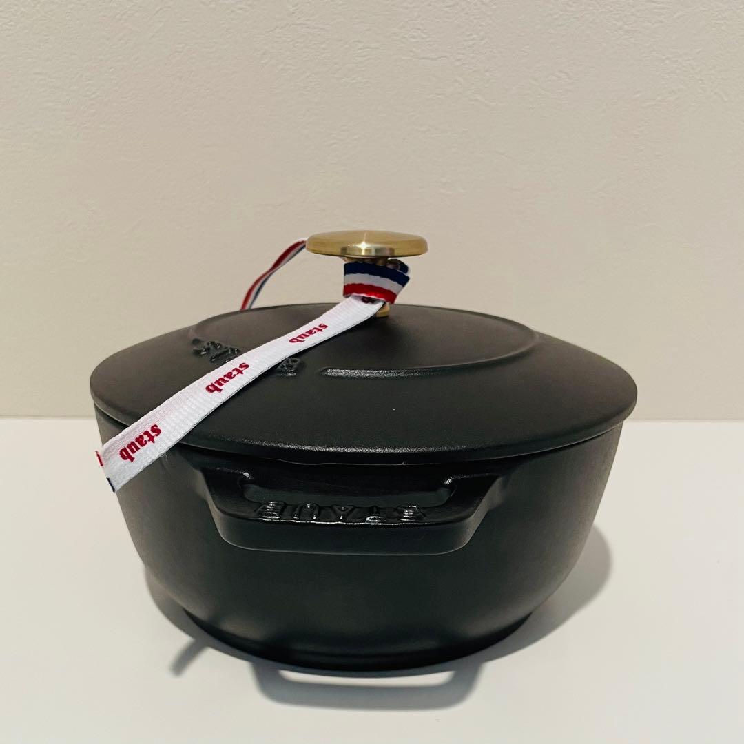 ⭐️美品⭐️ストウブ　STAUB ワナベ　WA-NABE 16㎝　ホーロー鍋