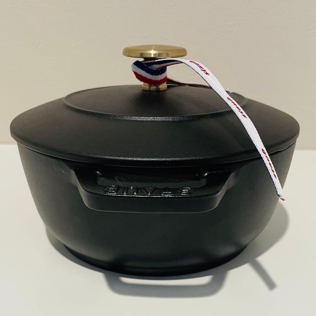 ⭐️美品⭐️ストウブ　STAUB ワナベ　WA-NABE 16㎝　ホーロー鍋