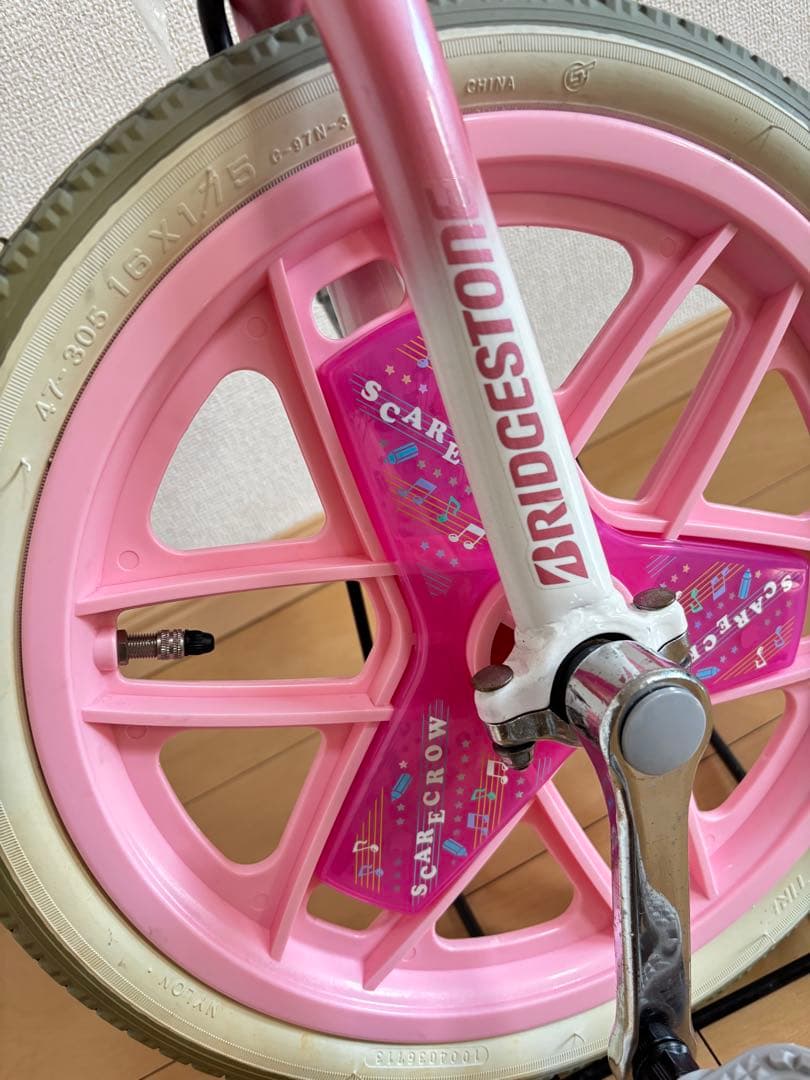 【新品】一輪車　BRIDGESTONE SCARECROW 16インチ