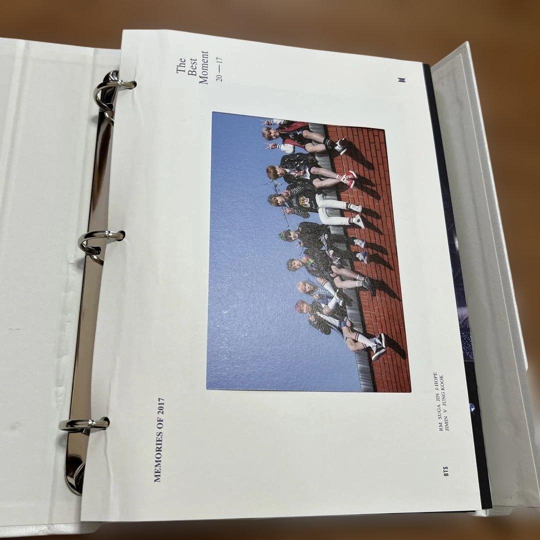 BTS MEMORIES OF 2016 2017フォトブック