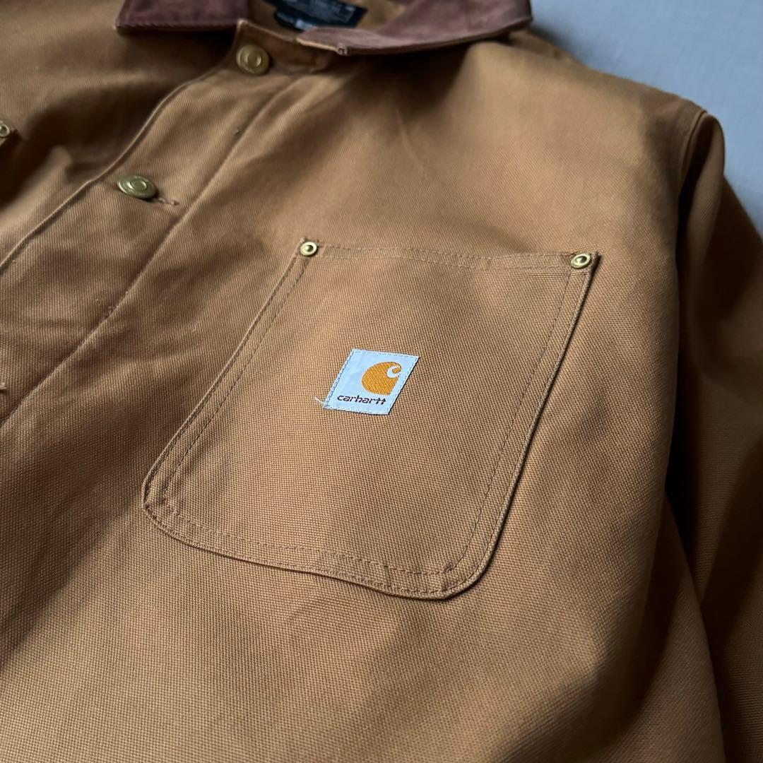 極美品 CARHARTT カーハート DUCK CHORE COAT 2XL