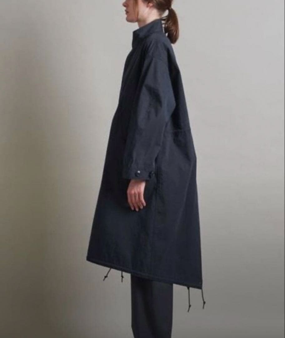 ＜LOEFF（ロエフ）＞OX スタンドカラー モッズコート ミリタリーコート