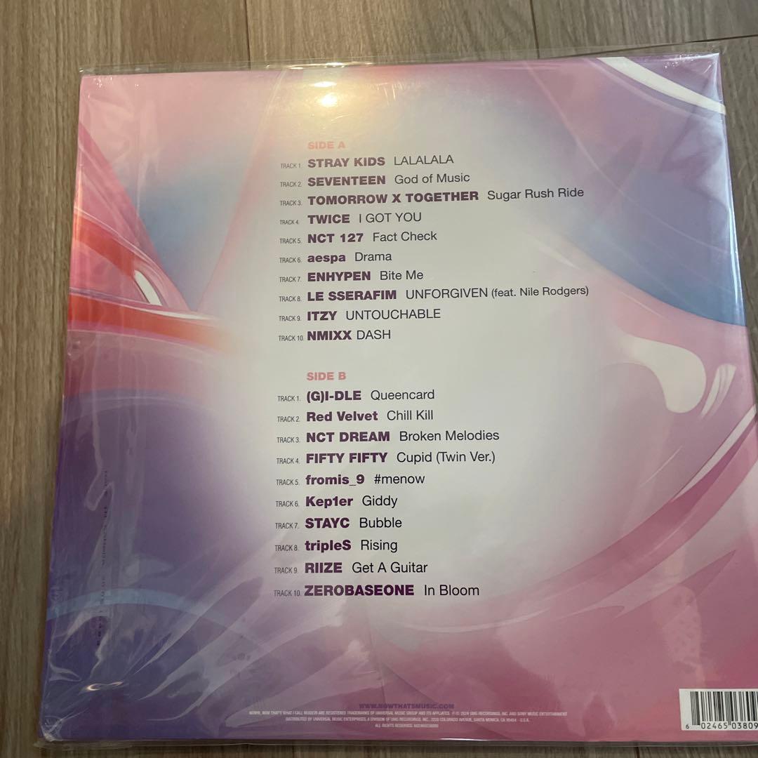 新品未開封NOW THAT'S WHAT I CALL K-POP レコード