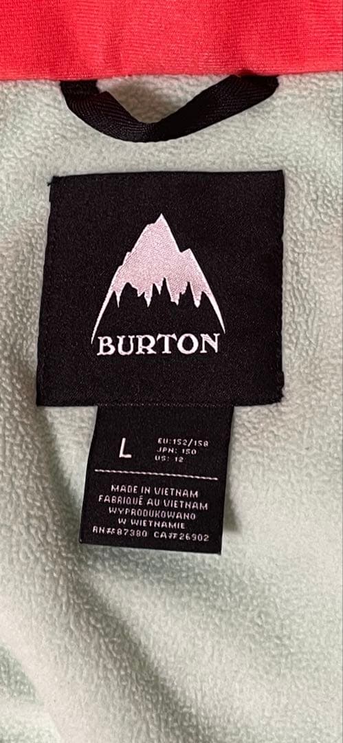 Burton スノーウェア スキーウェア キッズ Lサイズ レディース