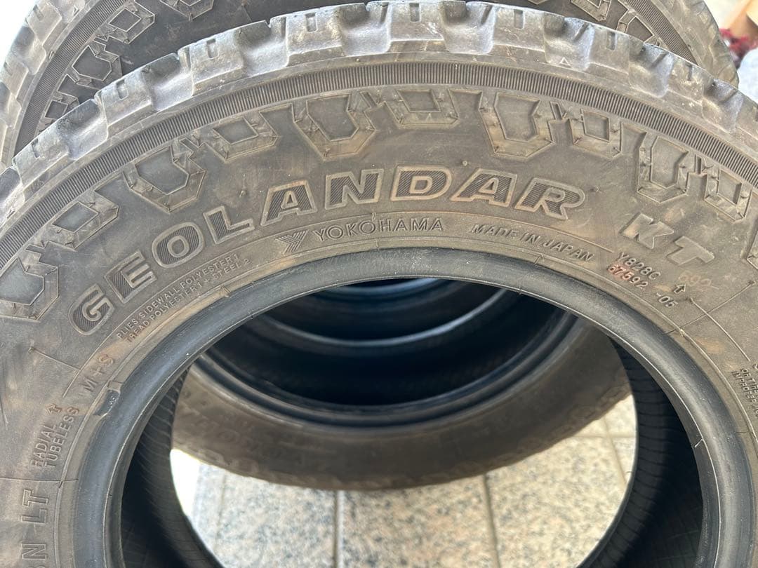 2025年製 ヨコハマ ジオランダー KT 145/80R12 80/78 4本