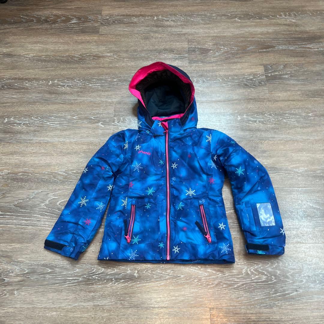 フェニックス セットアップ　スキーウェア　130 女の子　美品