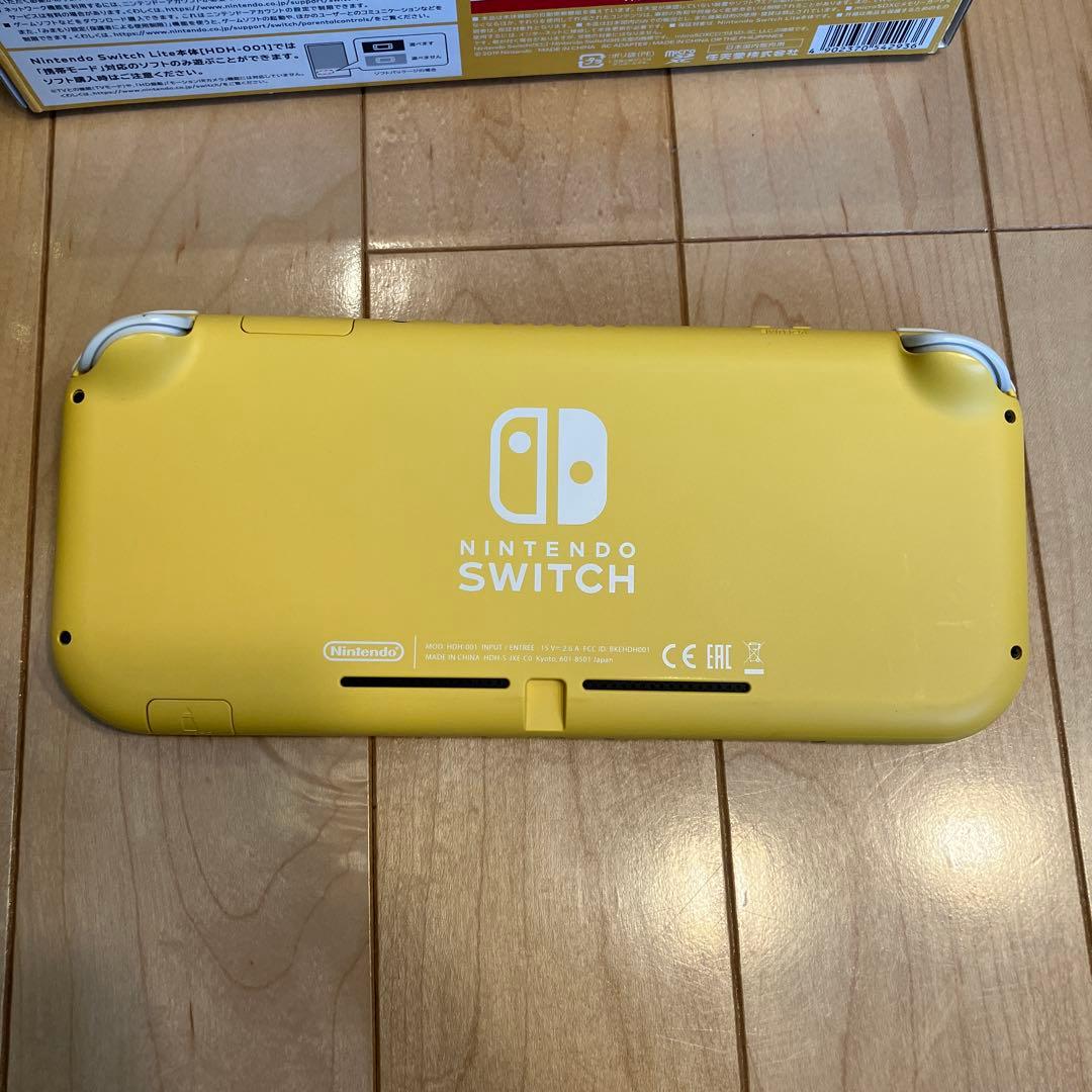 美品　Nintendo Switch Lite イエロー 充電器