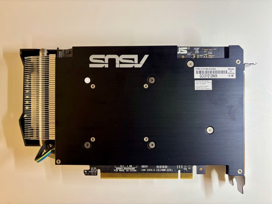 ASUS STRIX GTX1060 6GBグラフィックボード