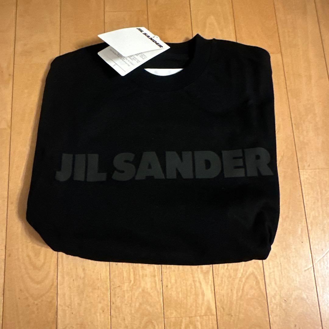 JIL SANDER ブラック ロングスリーブ Tシャツ