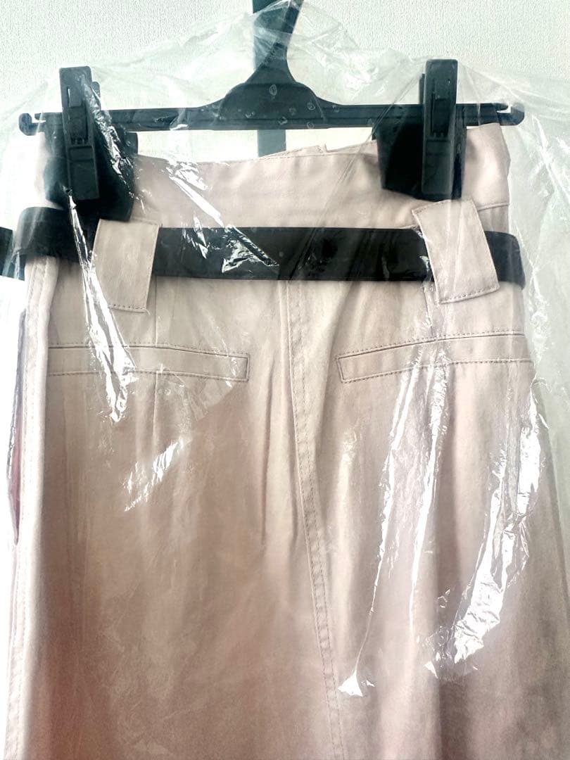 【shoさま専用】チノワイドスカート（ピンク）ベルト付き