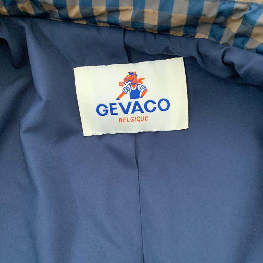 GEVACO ゲバコ　中綿ステンカラーロングコート　美品