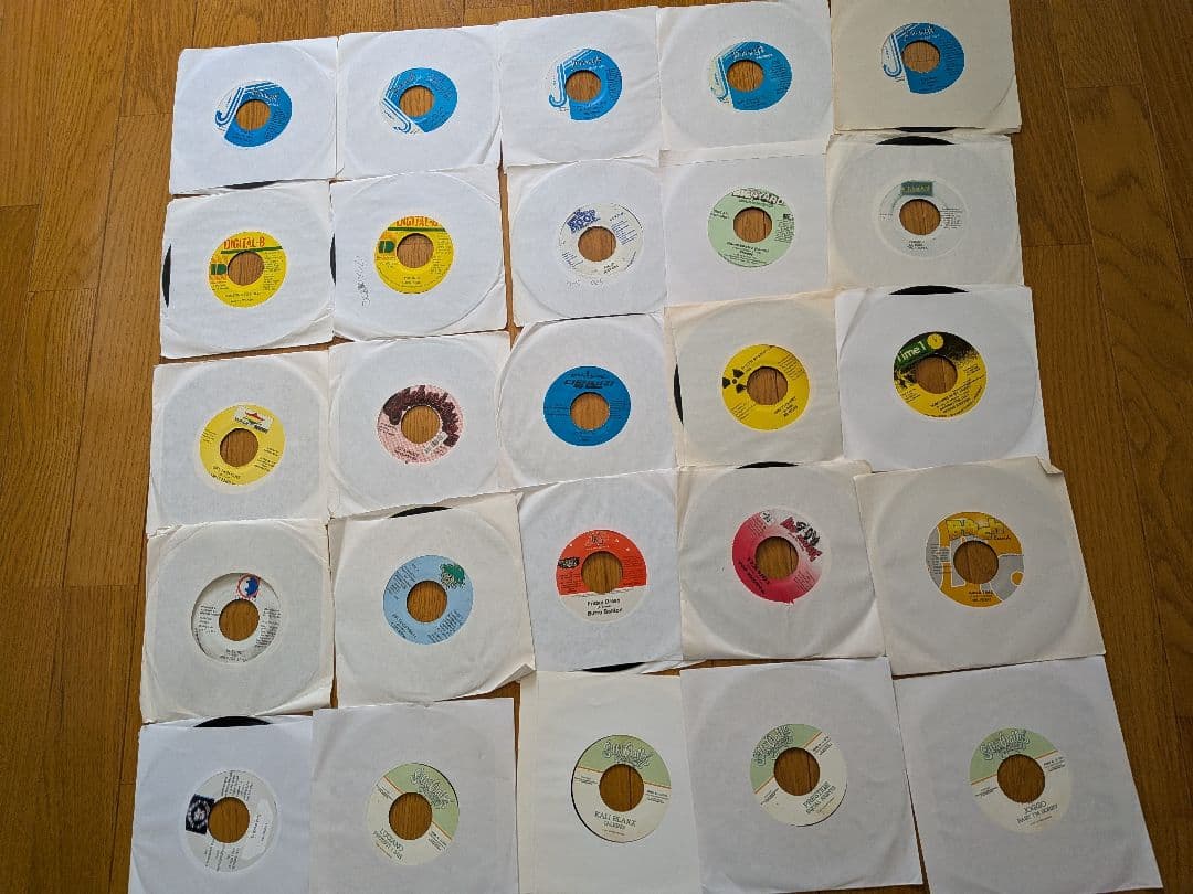 レゲエレコード7インチ134枚その1