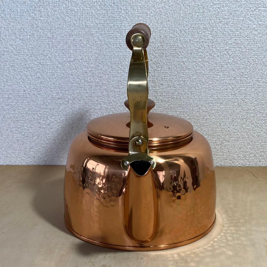 KNK  ロイヤル 鎚目純銅 ティーケトル2l カネカ産業 やかん