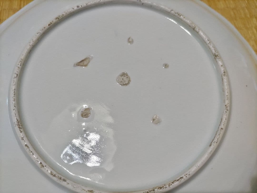 志田窯 大皿（29.5cm）鶴図　無傷