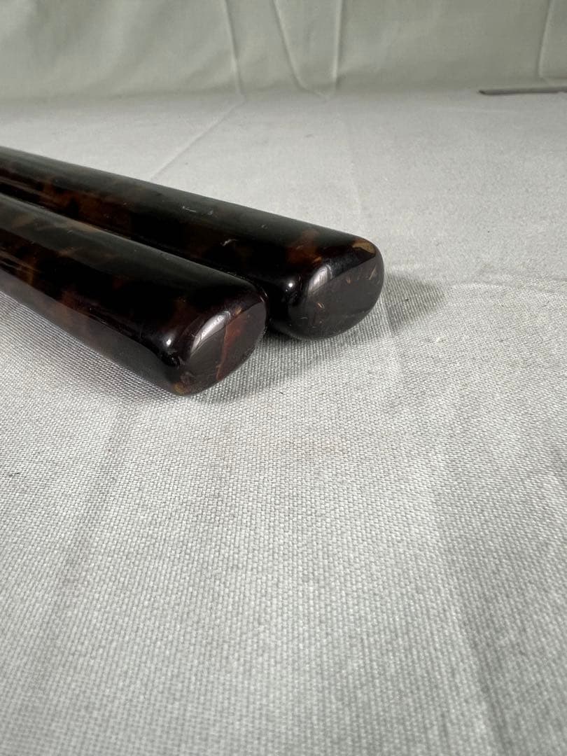 玳瑁 鼈甲 煙管用 提げ物 時代 提げ物 煙管筒 喫煙具
