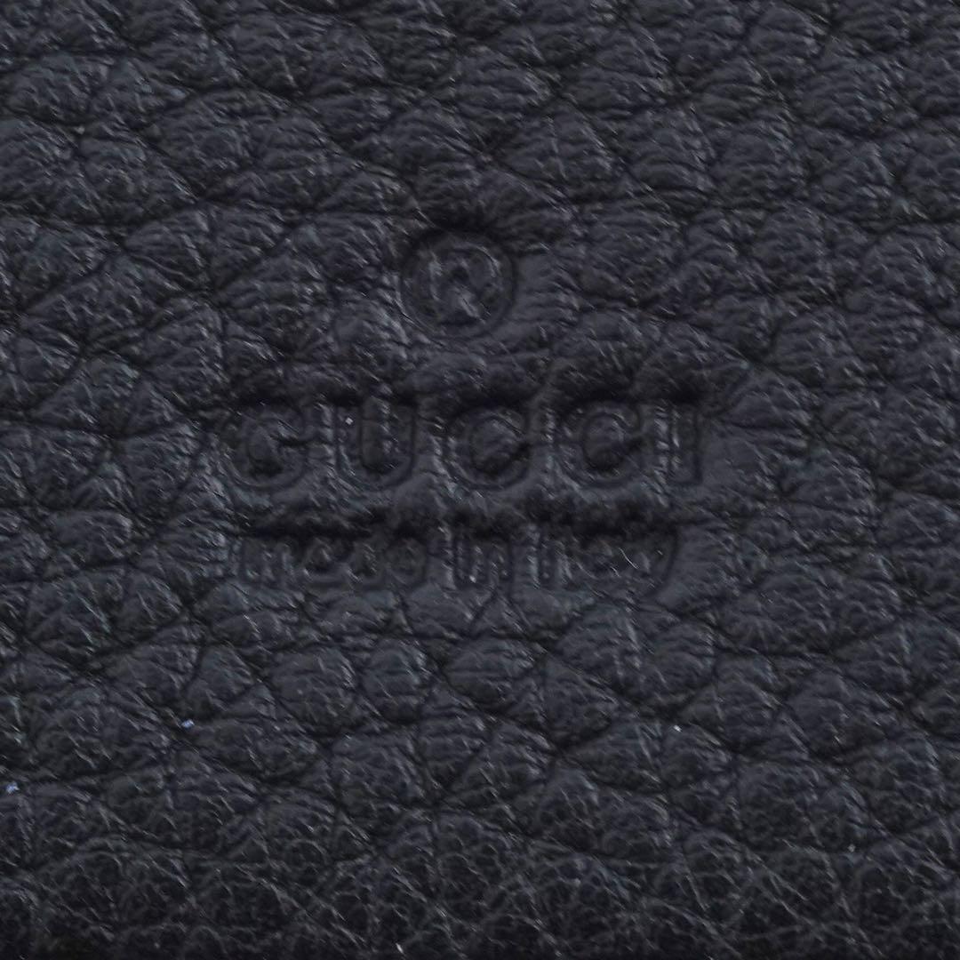 ✨未使用展示品✨　GUCCI ミニ財布　マーモント　GGロゴ 二つ折り　黒色