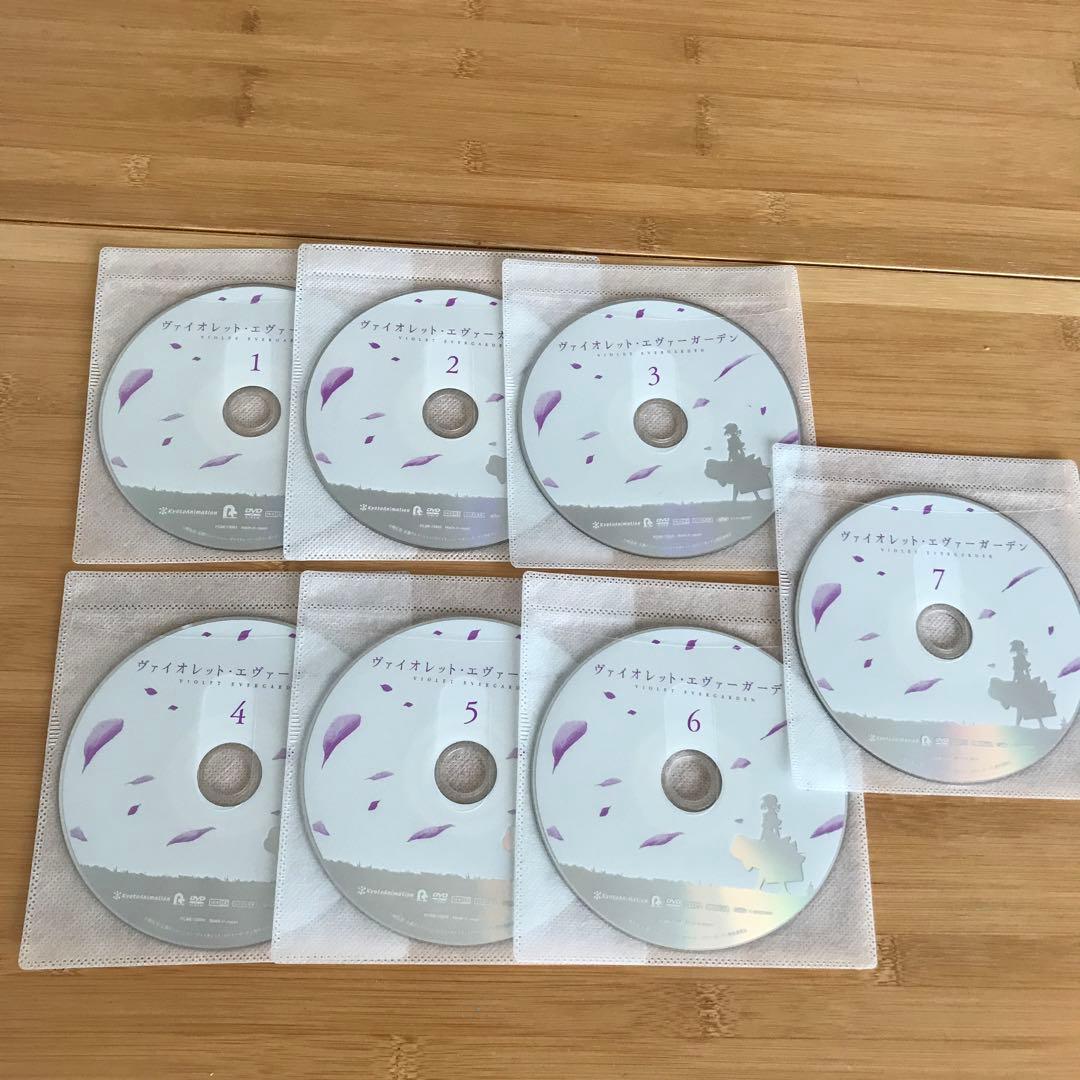 【値下】ヴァイオレットエヴァーガーデン 全7巻　　DVD