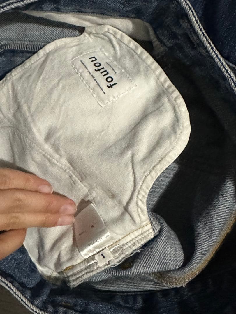 foufou denim \"CHAI\" デニム チャイ M