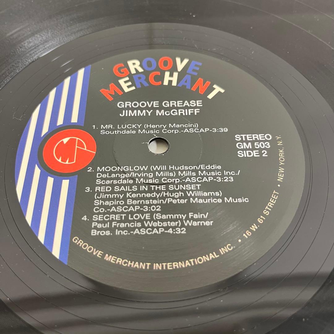 Jimmy McGriff Groove Grease LPレコード