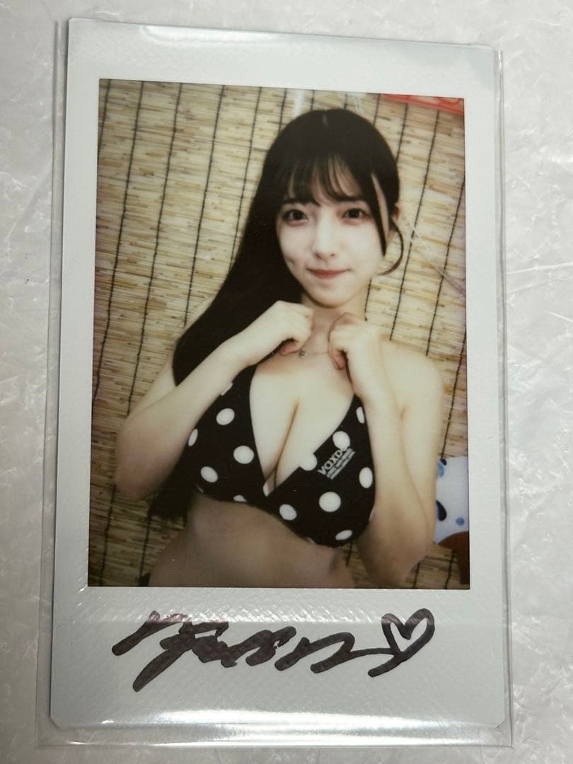 彩月七緒 3点セット　直筆サイン入りチェキ　チェキ　生写真　ポーズ　①