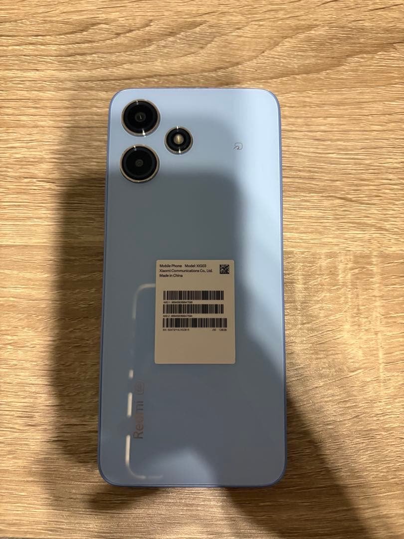 au Redmi 12 5G XIG03 スカイブルー