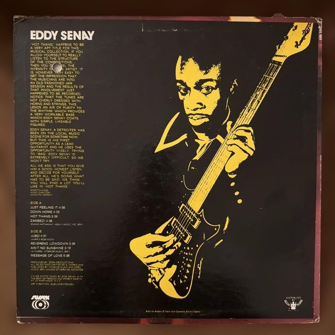 Eddy Senay Hot Thang LP プロモ盤