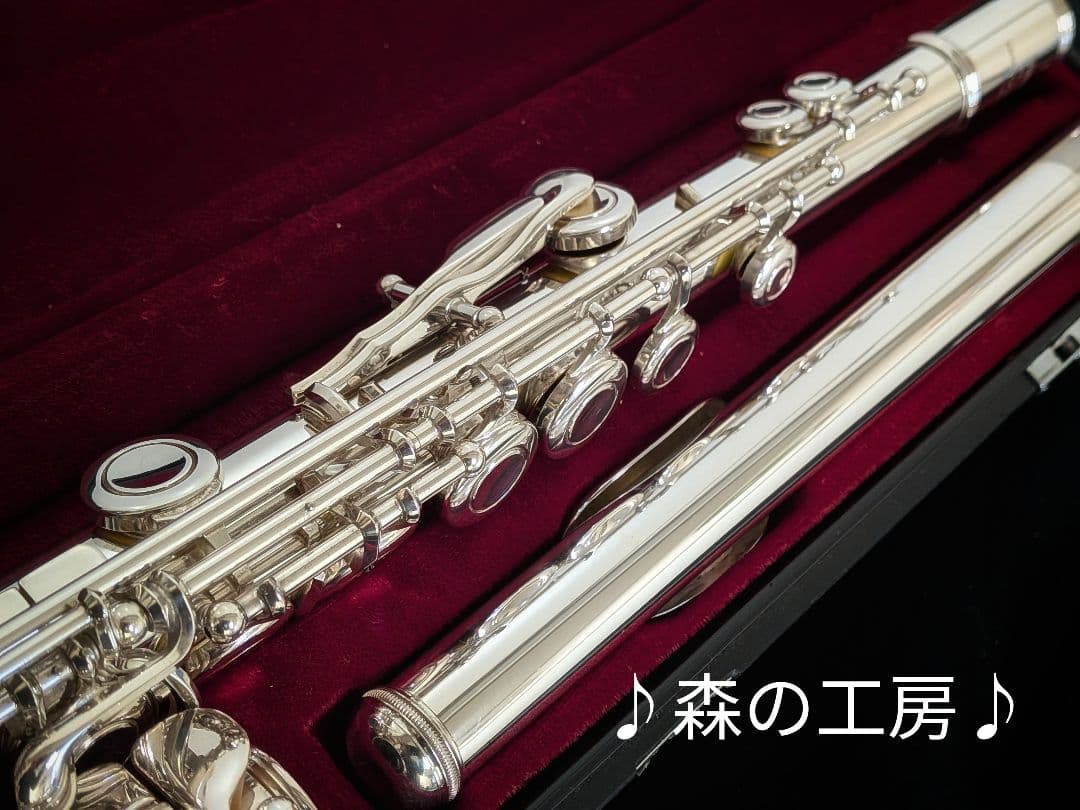 中古フルート専門店‼️部活応援‼️銀メッキ ヤマハフルートYFL211S Eメカ