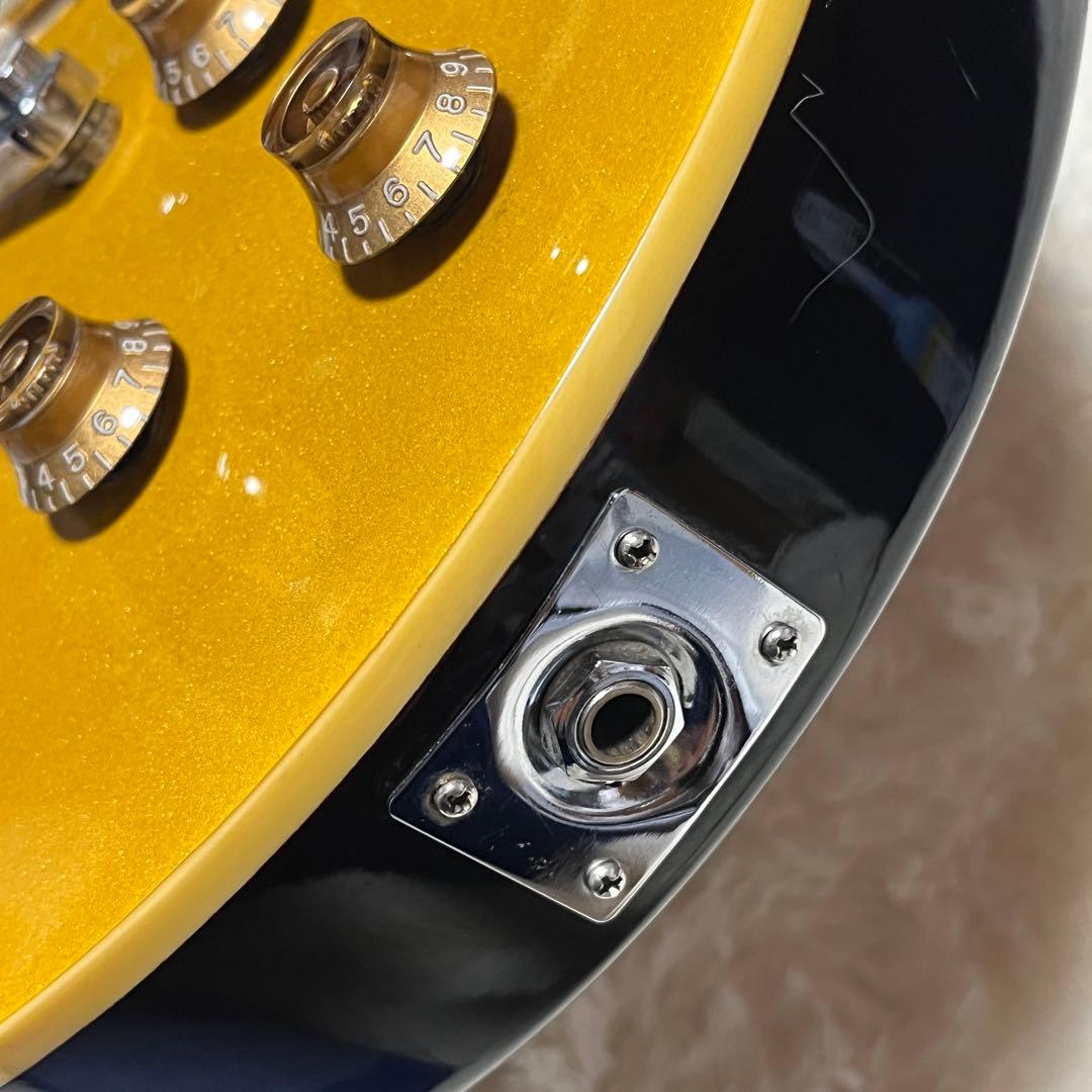 レスポールタイプ ゴールド エレキ ギターノーブランド