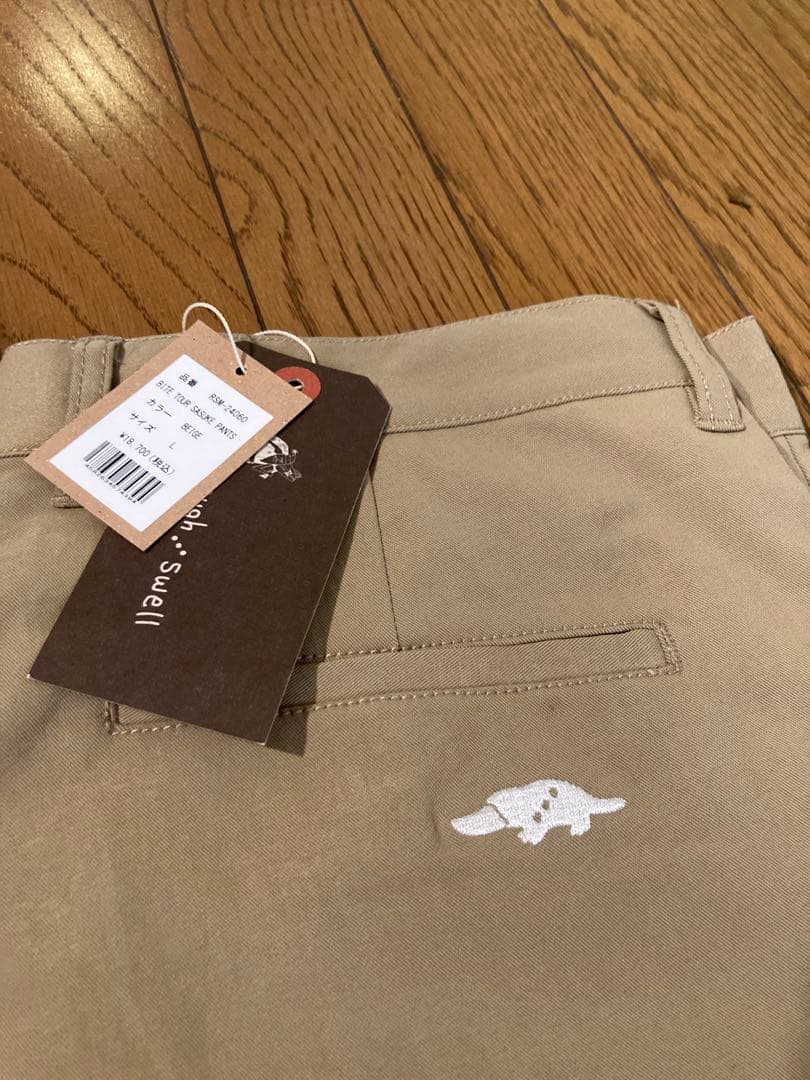 ラフアンドスウェル　ゴルフパンツ　ベージュ ジョガーパンツ 新品タグ付き