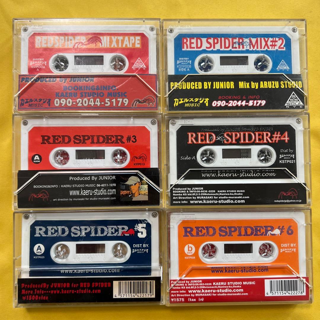 RED SPIDER MIX TAPE 1.2.3.4.5.6 レゲエ テープ