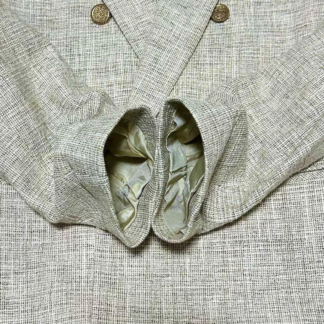 IENA LA BOUCLE ウールマット ダブルボタンジャケット 36