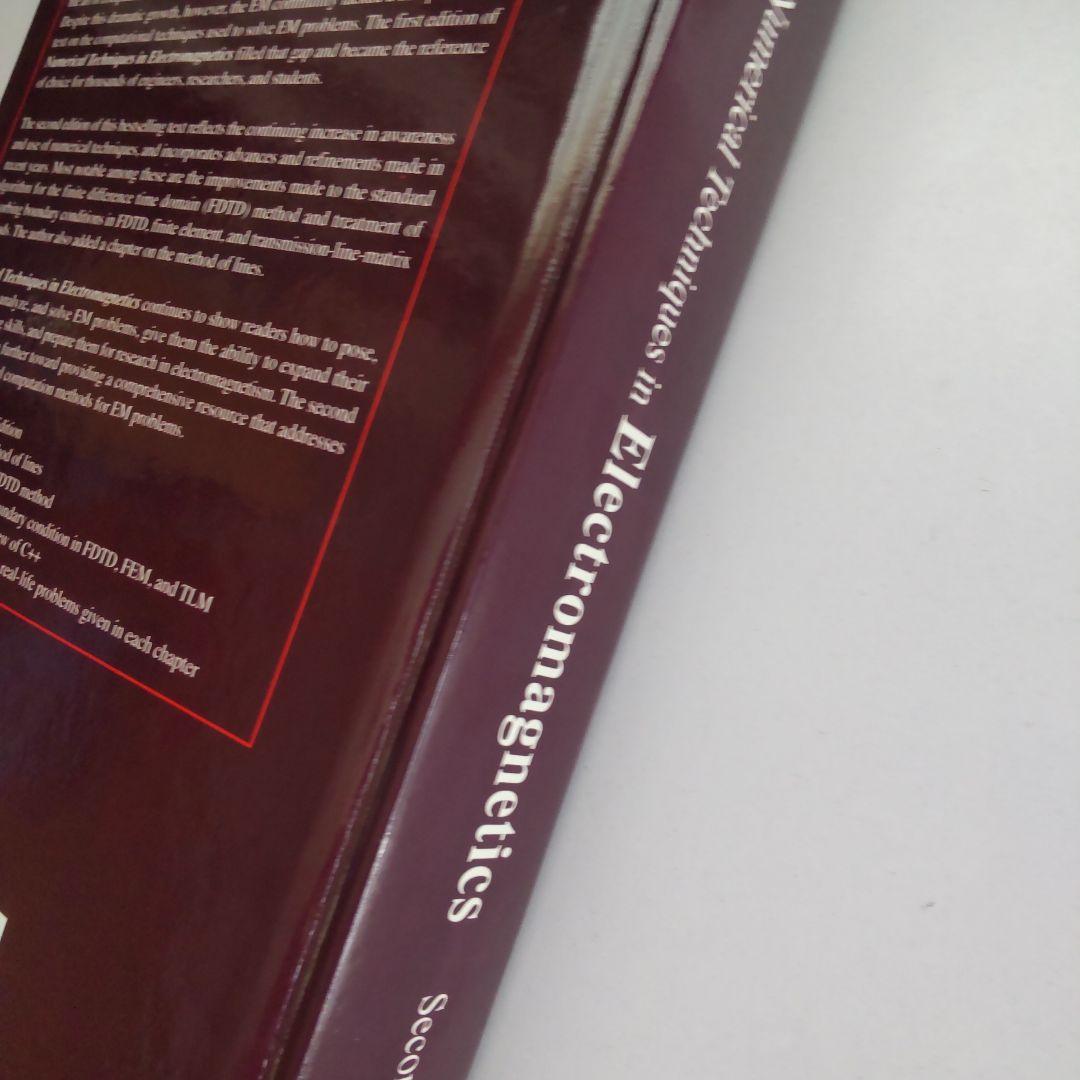 洋書 Numerical Techniques in Electromagnetics