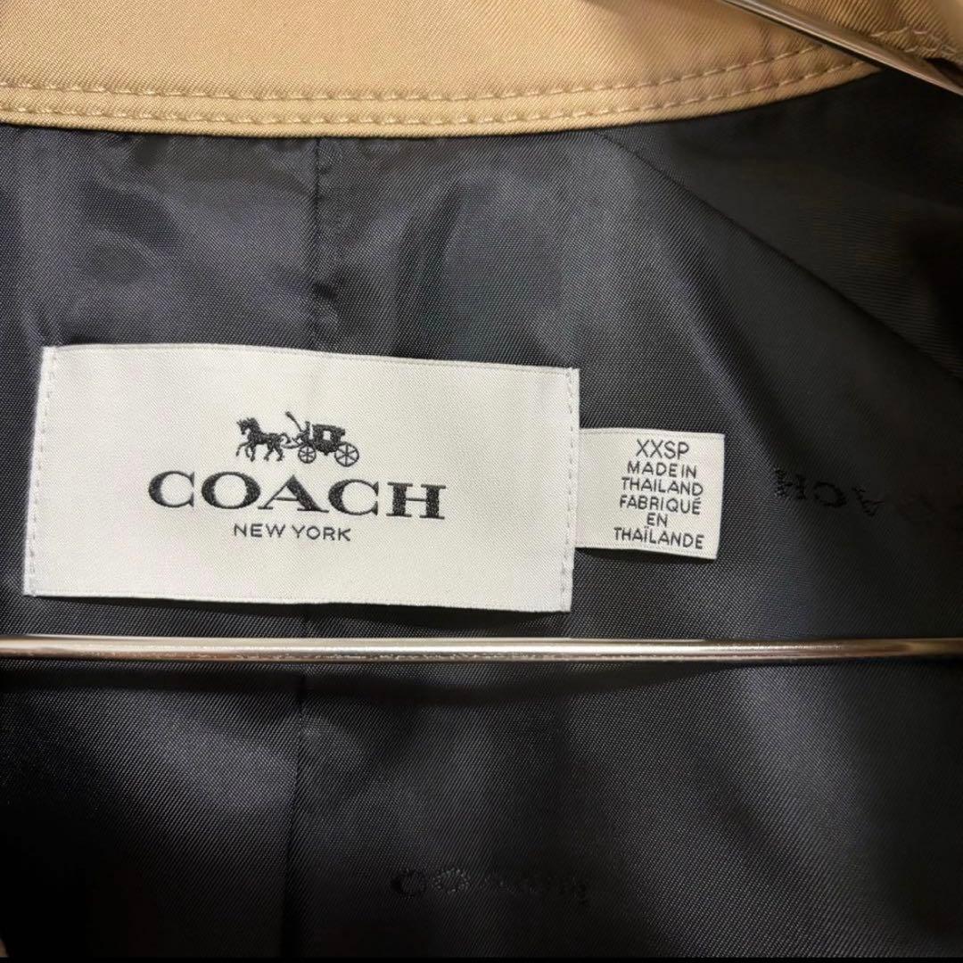 【新品】COACH コーチ　トレンチコート　スプリングコート　定番　XXSP