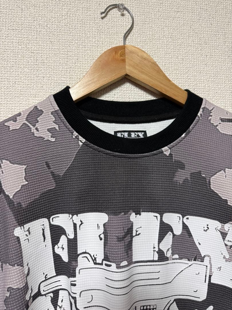 トップス FLEXWITME YOKO CAMO THERMAL LONG TEE
