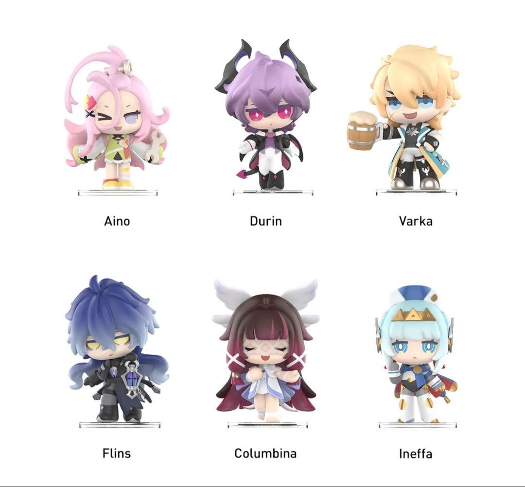 Genshin Impact Gathering Chibi 原神 ボックス6種