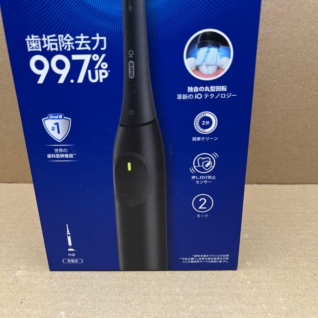 ブラウン 電動歯ブラシ オーラルB iO2S iOS21D90BK ブラック
