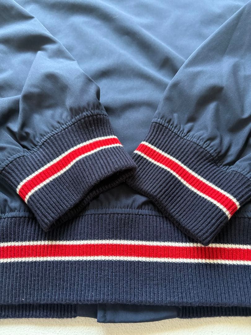 美品 L ラルフローレン スタジャン POLO ロゴ ネイビー