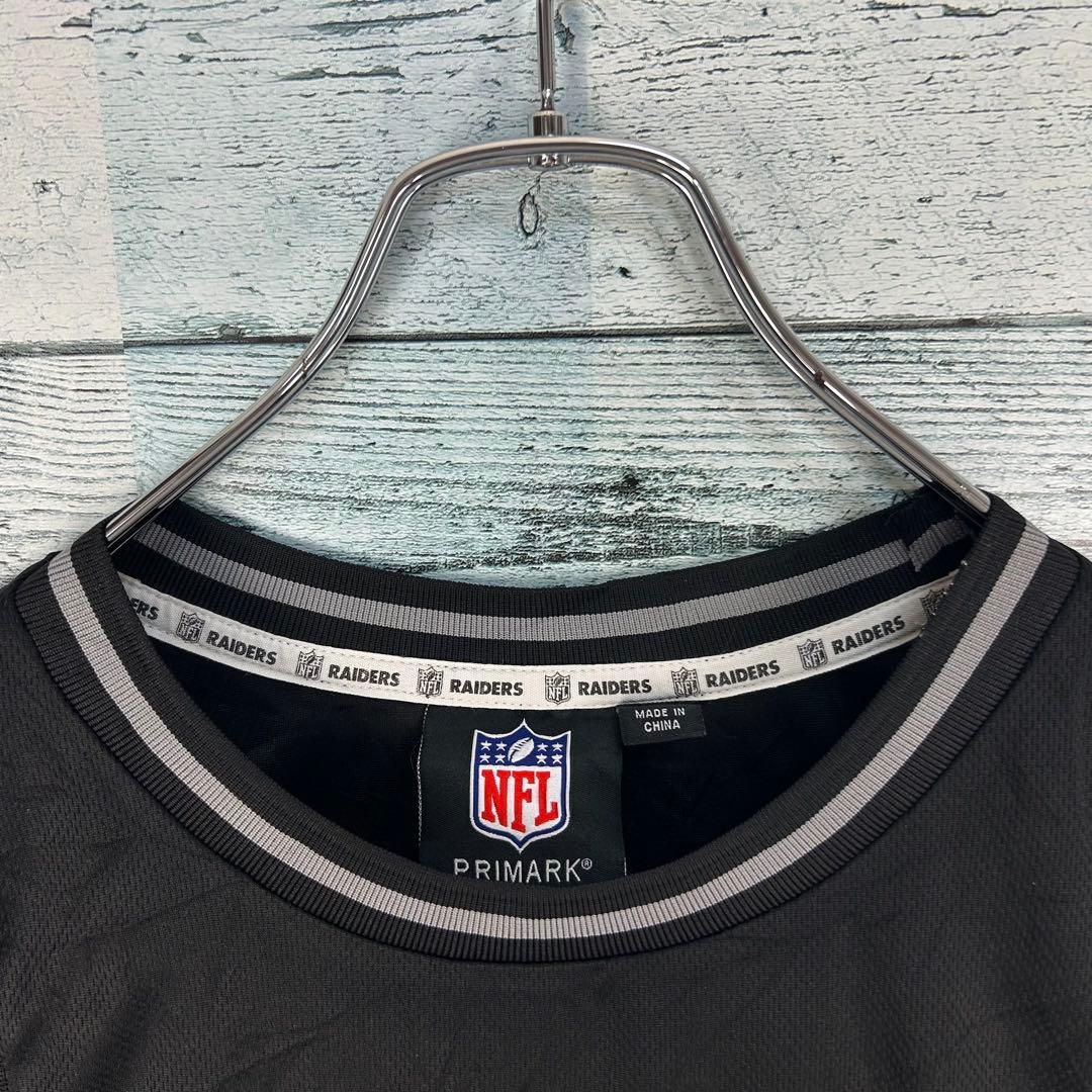NFL プリントチームロゴ レイダース ゲームシャツ タンクトップ M 5233