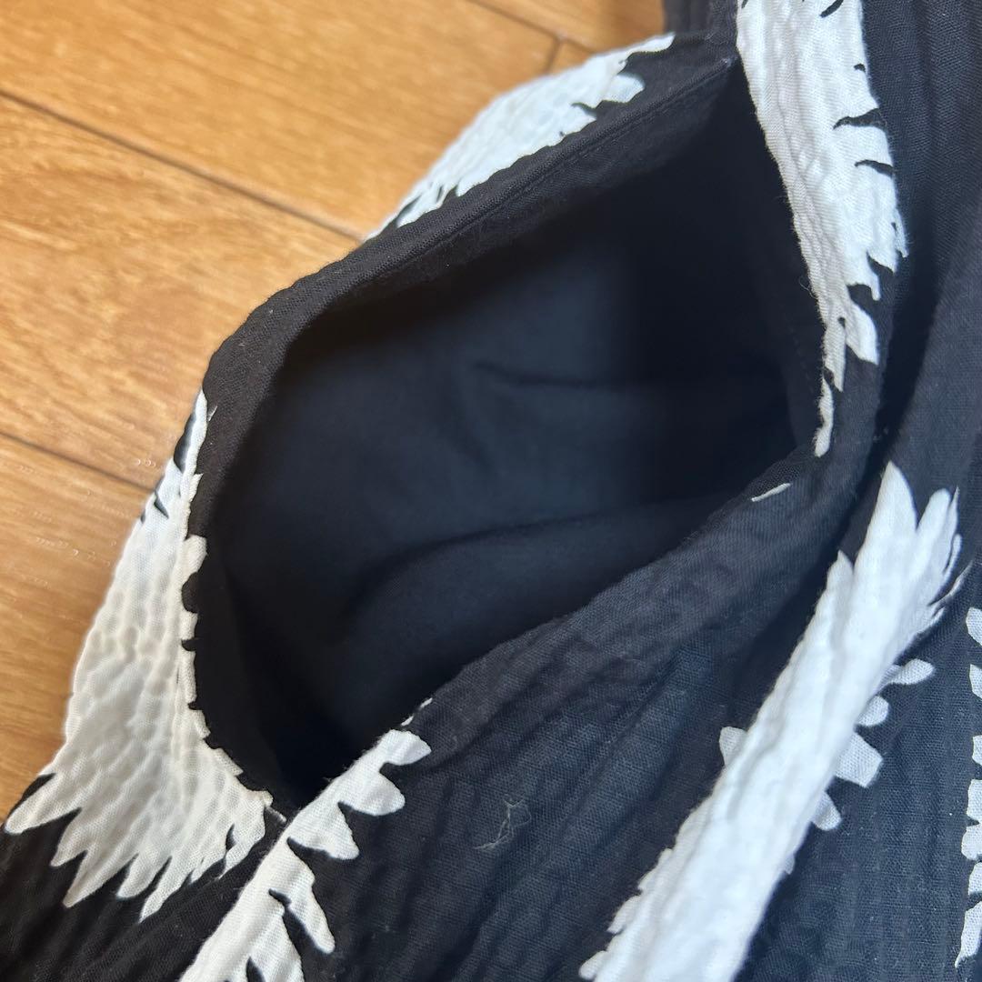 美品✨ケイトスペードニューヨーク ポンポンフローラル スカート シアサッカーXS