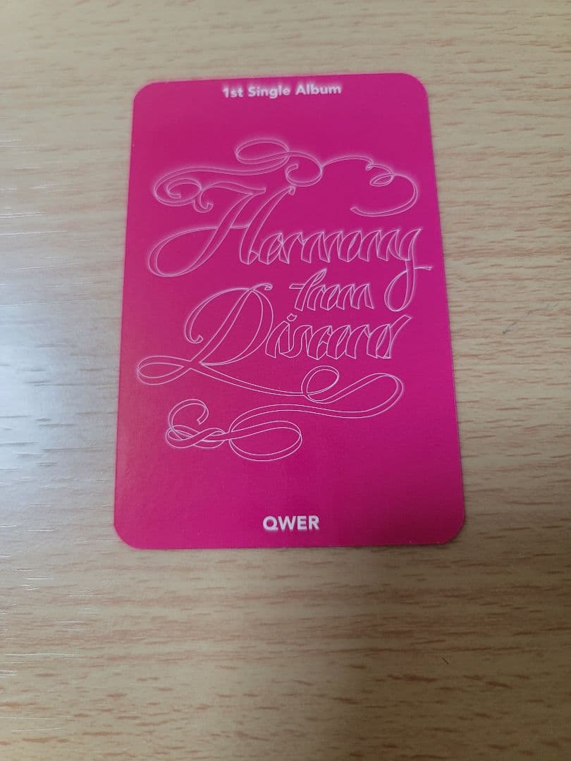 QWER シヨン×マゼンタ Kpop Store トレカ