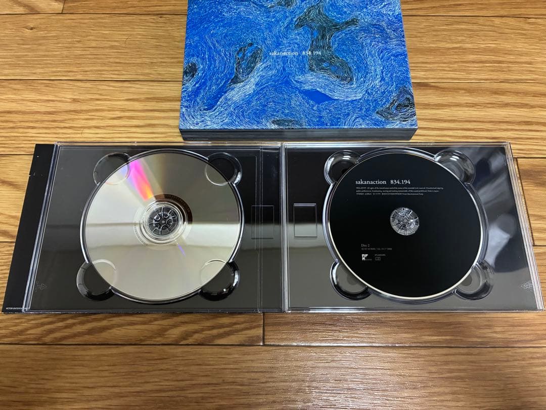 サカナクション 834.194 完全生産限定盤A 2CD + Blu-ray