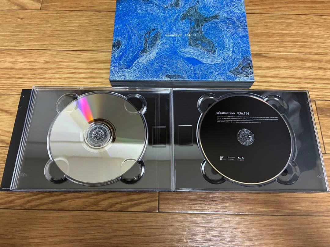 サカナクション 834.194 完全生産限定盤A 2CD + Blu-ray