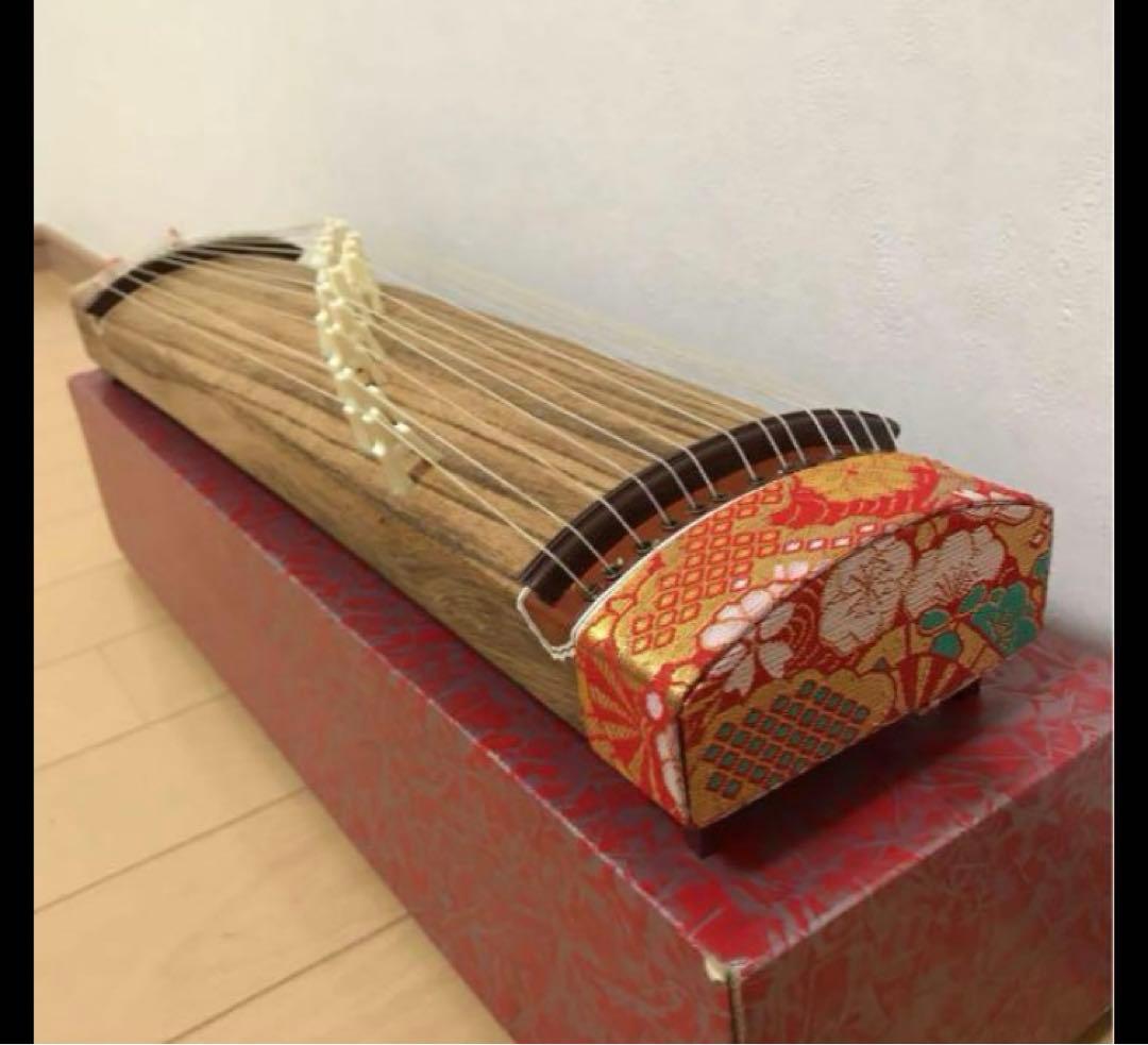 お琴・ミニチュア・和楽器・木製・レトロ・希少