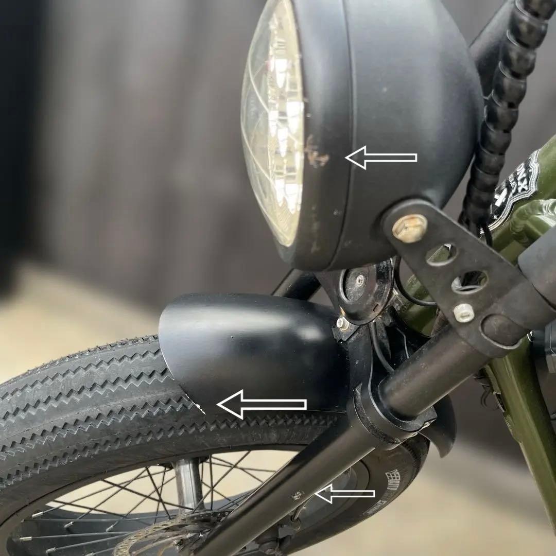 KBRONX BUGGY 電動アシスト自転車 グリーン カーキ